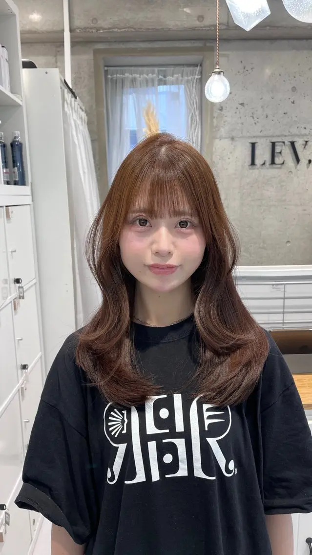 セミロング 🫧伊東　美優🫧 レイヤーカット⭐︎のヘアスタイル