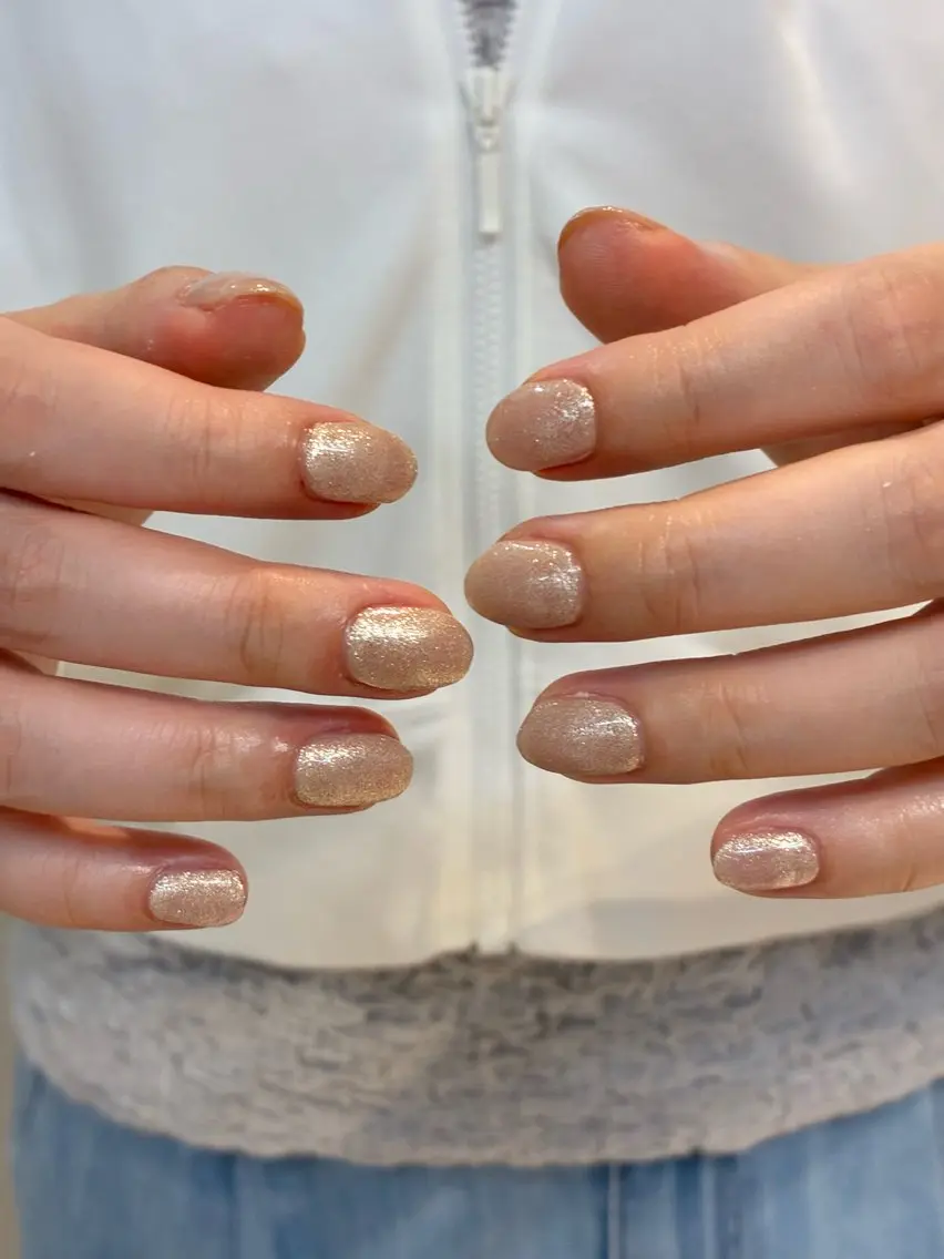 ネイル ラメ(グリッター) DEE nail moeka.Gのネイルデザイン