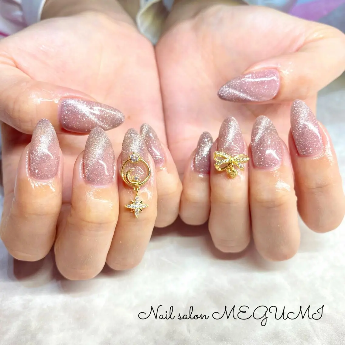 ネイル マグネットネイル マグネットワンカラー ワンカラーネイル Nail salon MEGUMIのネイルデザイン