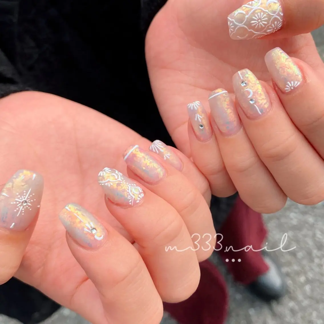 ネイル アートネイル ハンドネイル MILE. mukonosouのネイルデザイン