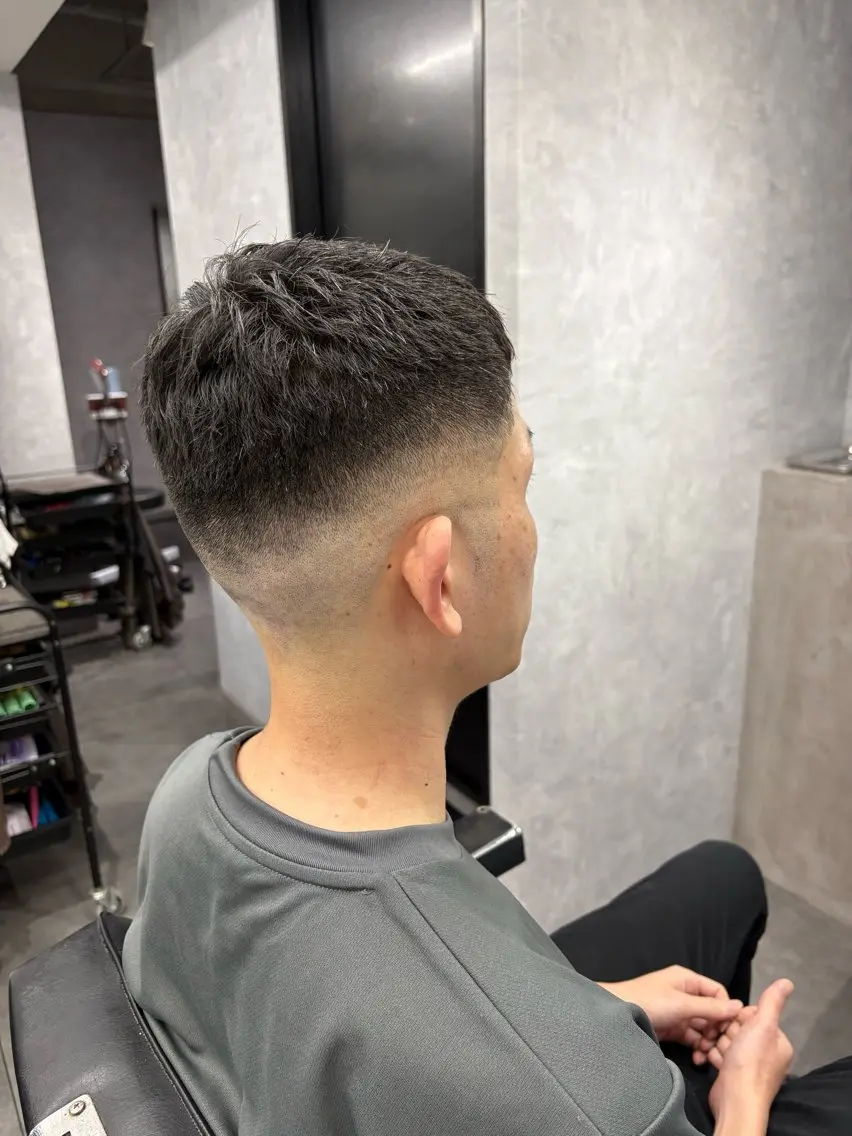 ショート メンズ カット パーマ 本間 颯太のヘアスタイル