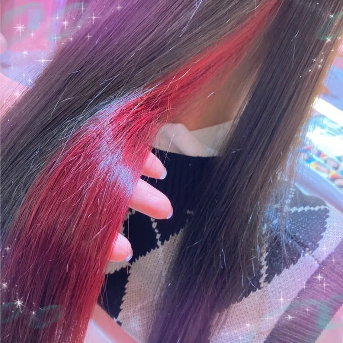 ロング カラー ビューティサロン ミルクのヘアスタイル