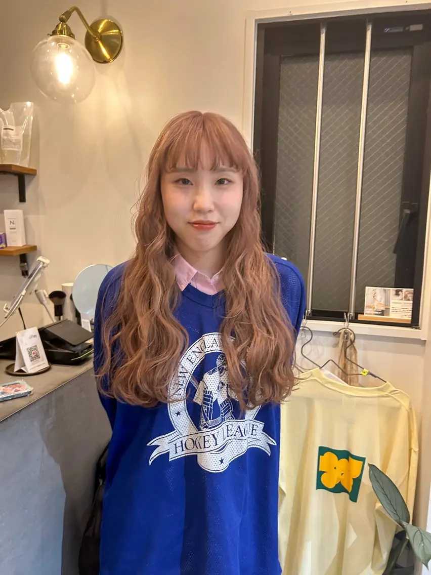 ロング ヘアカラー メイ🩰 梅田/ヘアセットのヘアスタイル