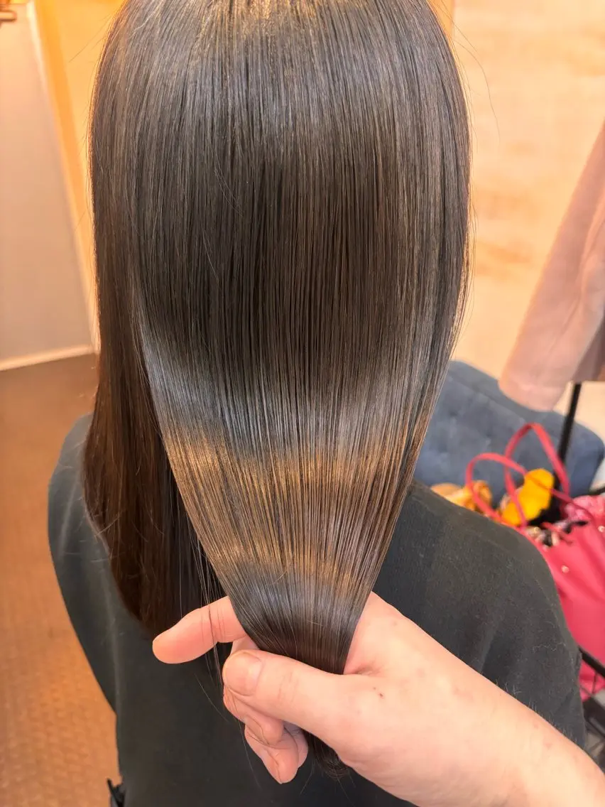 ミディアム カラー トリートメント ヘアカラー トリートメント 水素トリートメント/ 髪質改善/ナカノメのヘアスタイル