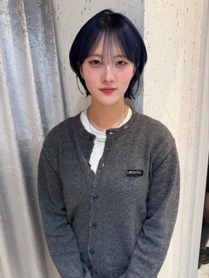 ショート カラー 卒業式のヘアスタイル カット ヘアカラー トリートメント mai / linoah˚✧のヘアスタイル