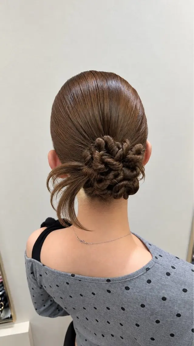 ヘアアレンジ ヘアセット 横浜/透明感カラー 🤍ྀི/shionのヘアスタイル