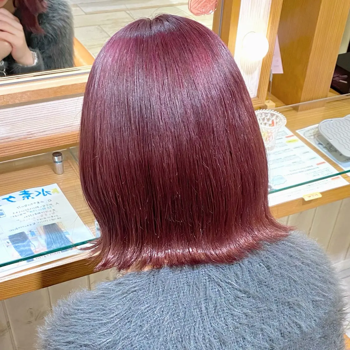 カットなし🙅‍♀️カラーブロー🧡✨の写真