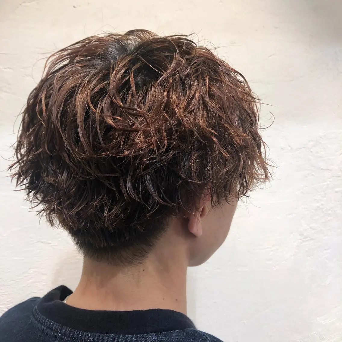 パーマ メンズ 髪質改善 メンズパーマゆうひのヘアスタイル