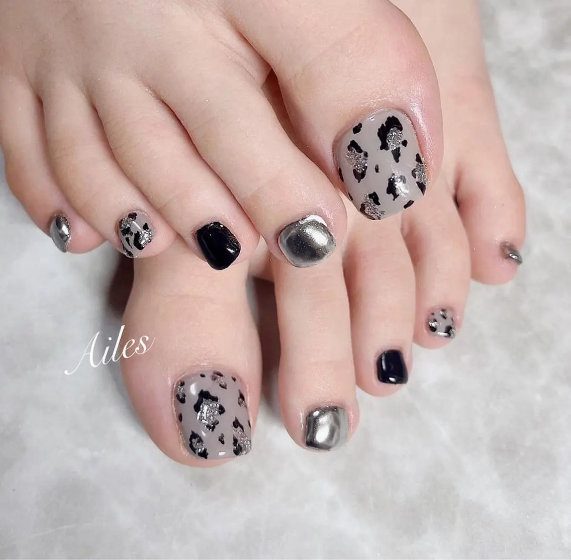 ネイル フットネイル Ailes mayumiのネイルデザイン