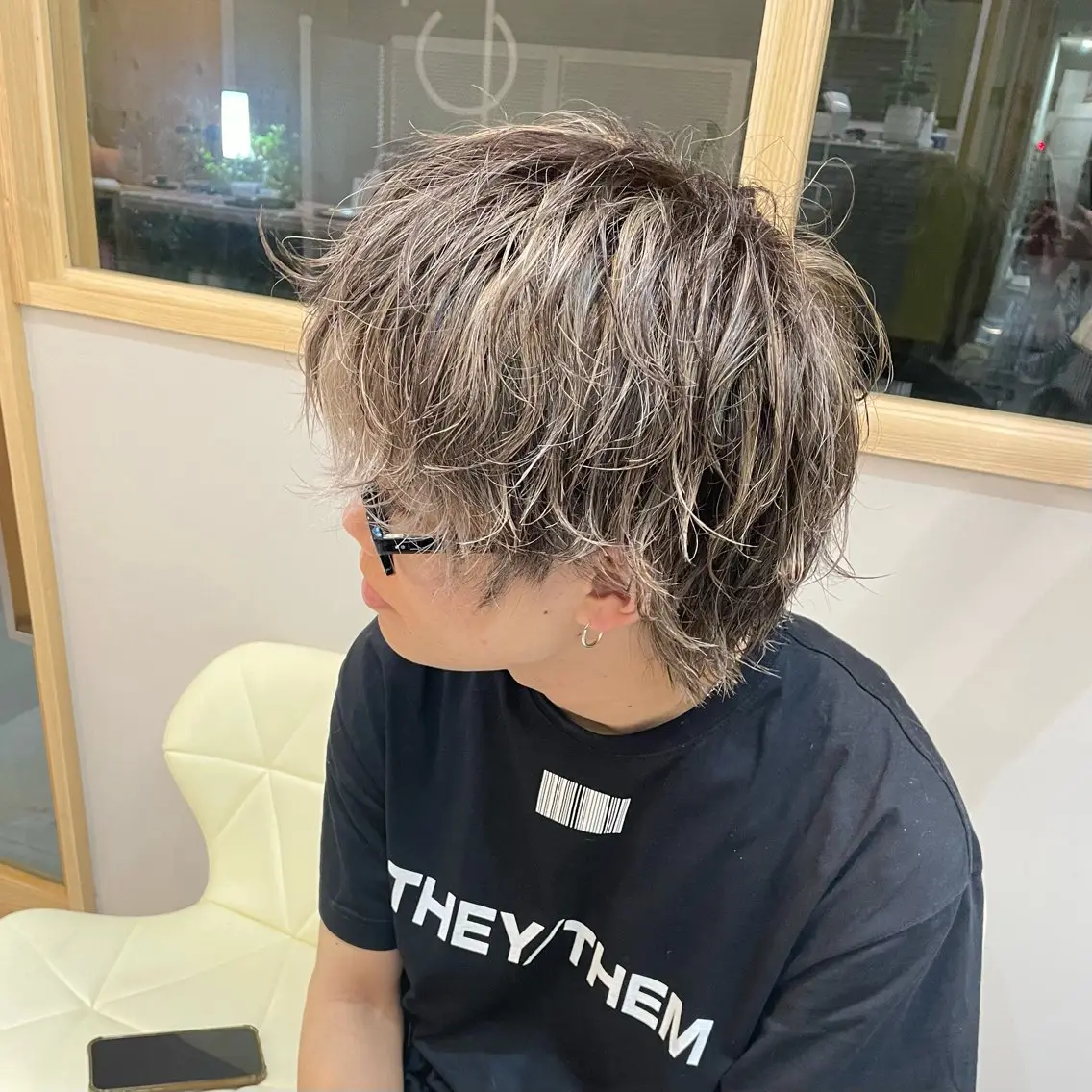 カラー メンズ カット ヘアカラー トリートメント cope'u moneのヘアスタイル