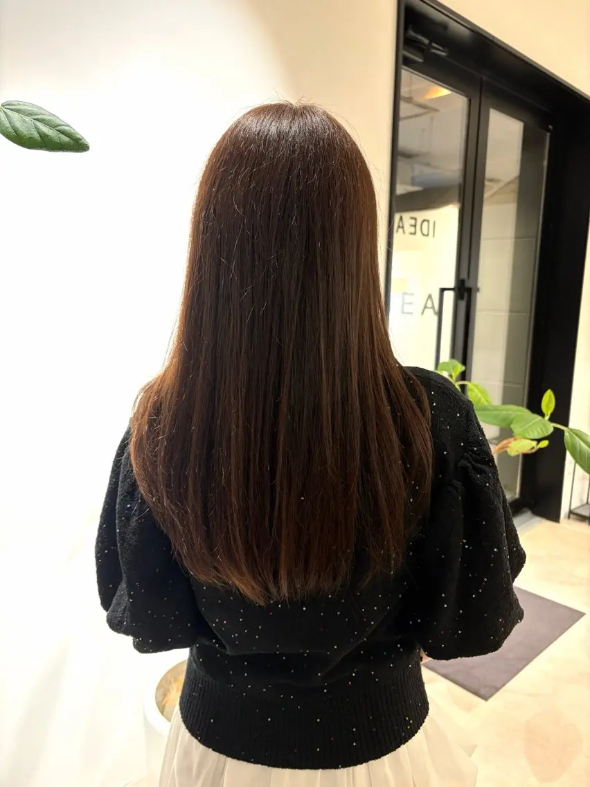 ロング カラー idea八潮店🎀 山中 菜穂のヘアスタイル