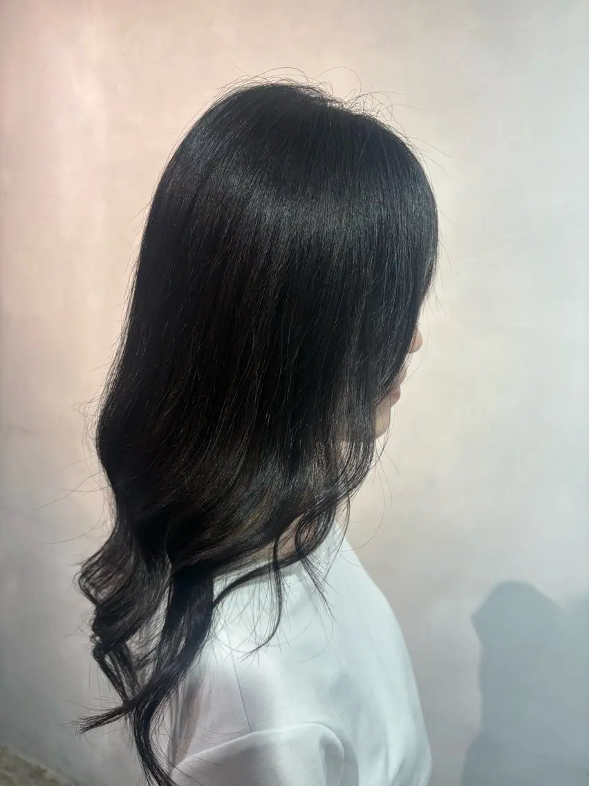 ロング 城川 ノアのヘアスタイル