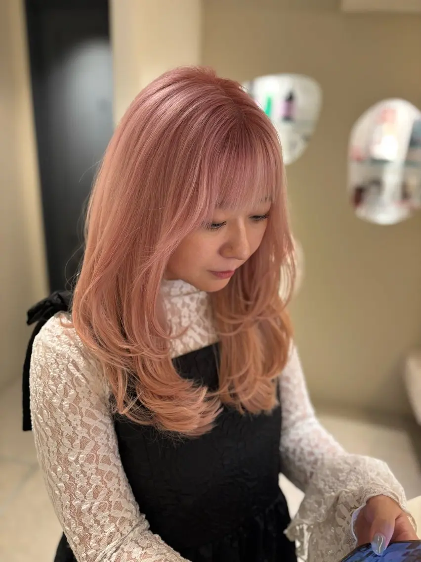 セミロング カット ヘアカラー ULTOWA/銀座 ERIのヘアスタイル