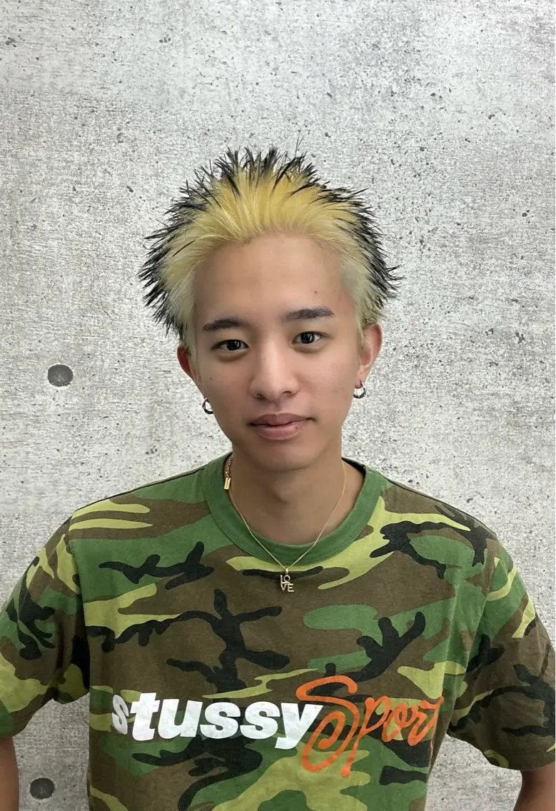 ショート カラー メンズ カット ヘアカラー 💈メンズ/パーマ 💈中目黒/谷のヘアスタイル