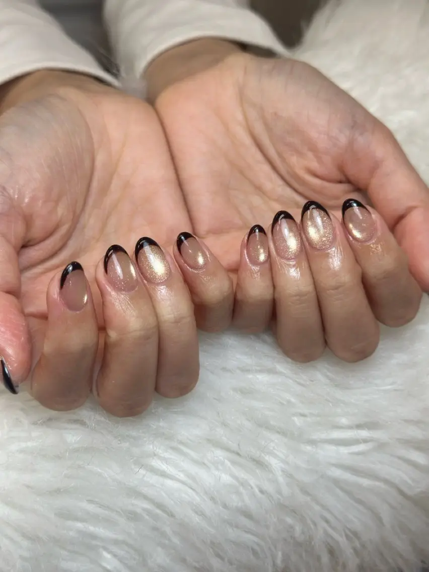 ネイル アートネイル ジェルネイル マグネットネイル ハンドネイル JennNail_ マオのネイルデザイン