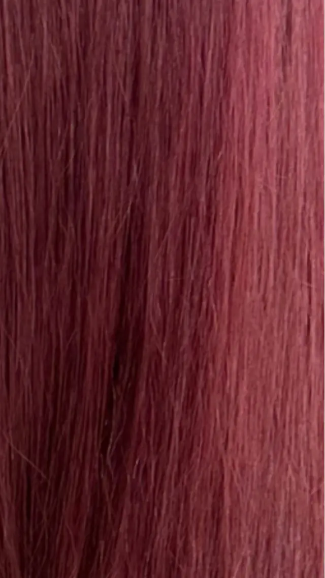 ミディアム カラー ヘアアレンジ ブリーチ ハイトーンカラー ピンクカラー レッドカラー 境町/透明感カラー/ レイヤー/中茎涼太のヘアスタイル