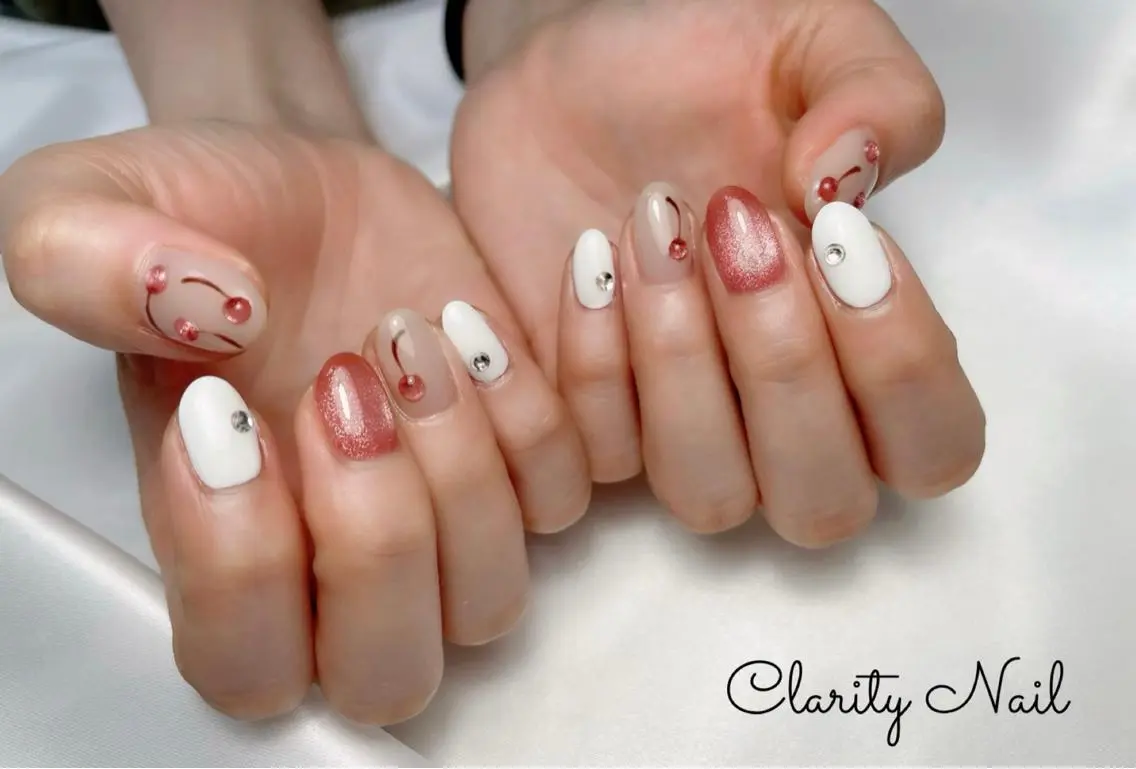 ネイル アートネイル 持ち込み ハンドネイル Clarity Nailのネイルデザイン