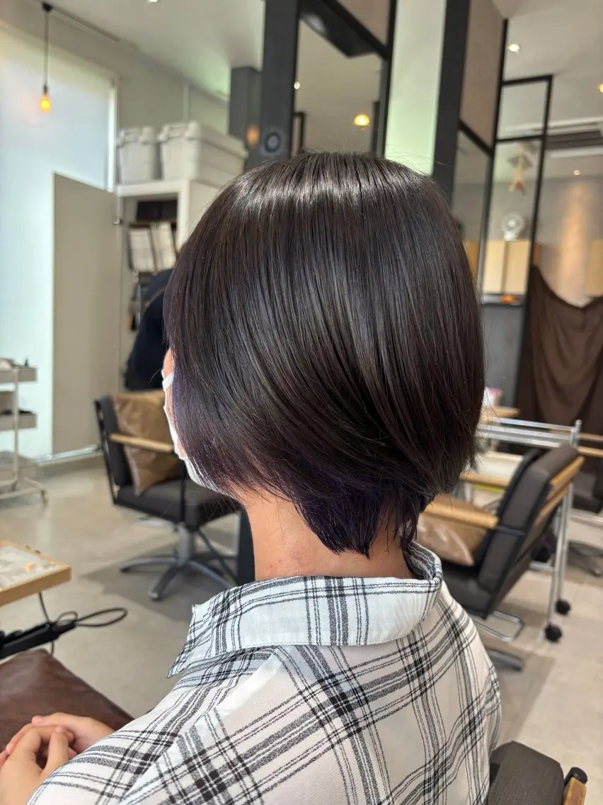 ショート ヘアカラー konomi∗*ﾟ ／暖色艶カラー🍓のヘアスタイル