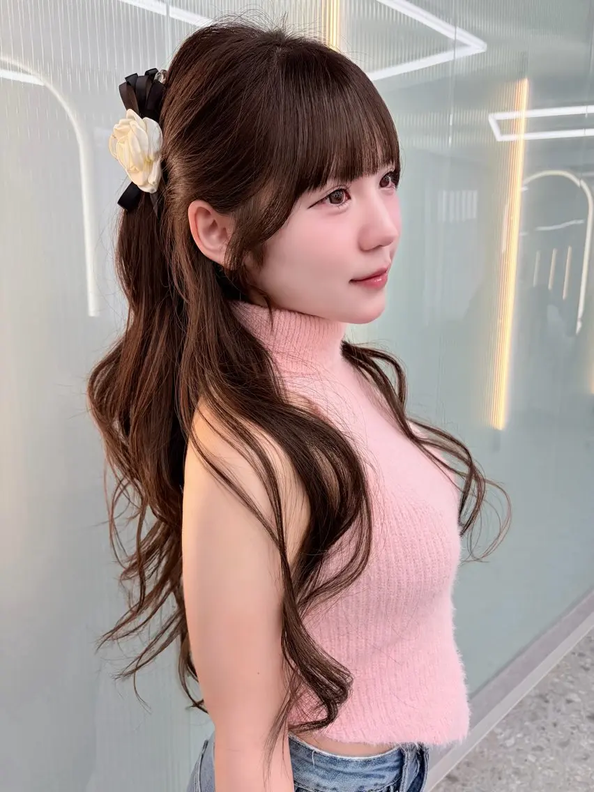 盛れる♥︎前髪/顔周りカットの写真