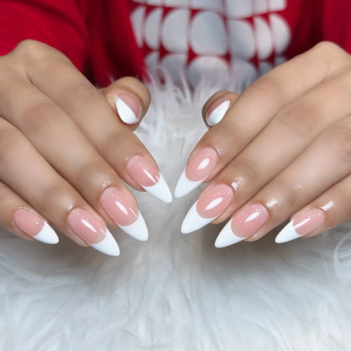 ネイル オーロラネイル ボルドー ブラウン 氷ネイル・うるうるネイル キラキラネイル ハンドネイル Julli NailStudioのネイルデザイン