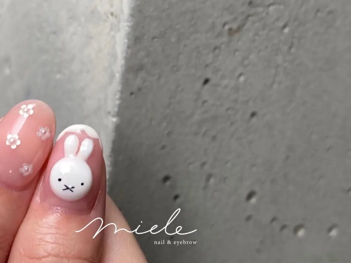 ネイル ハンドネイル miele【ミエレ】 海外シンプルデザインのネイルデザイン
