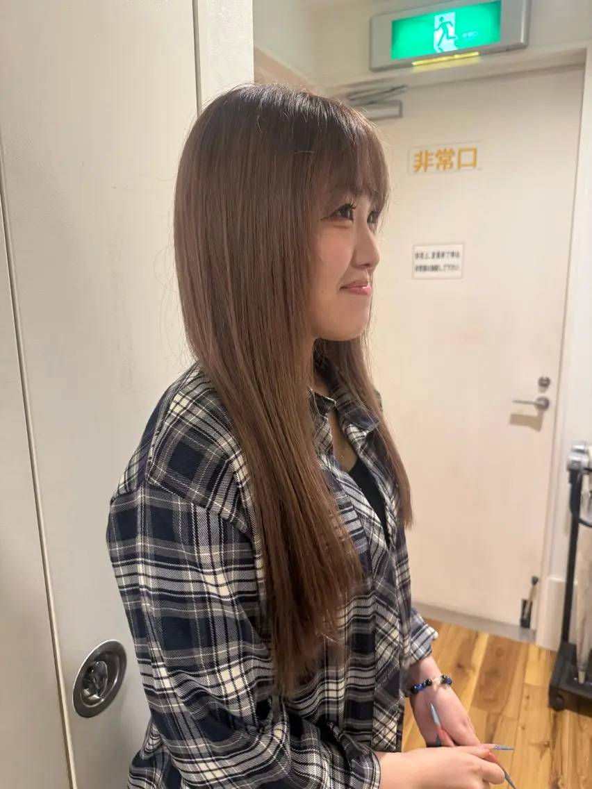 ロング カラー ANs. かずはのヘアスタイル