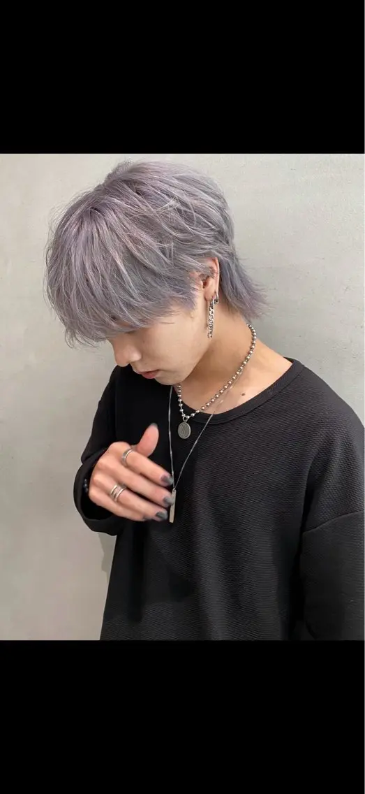 【メンズ限定ハイトーン】ブリーチのみorダブルカラー👦🏼⚡️高保湿トリートメント付き+メンズセットU30の写真