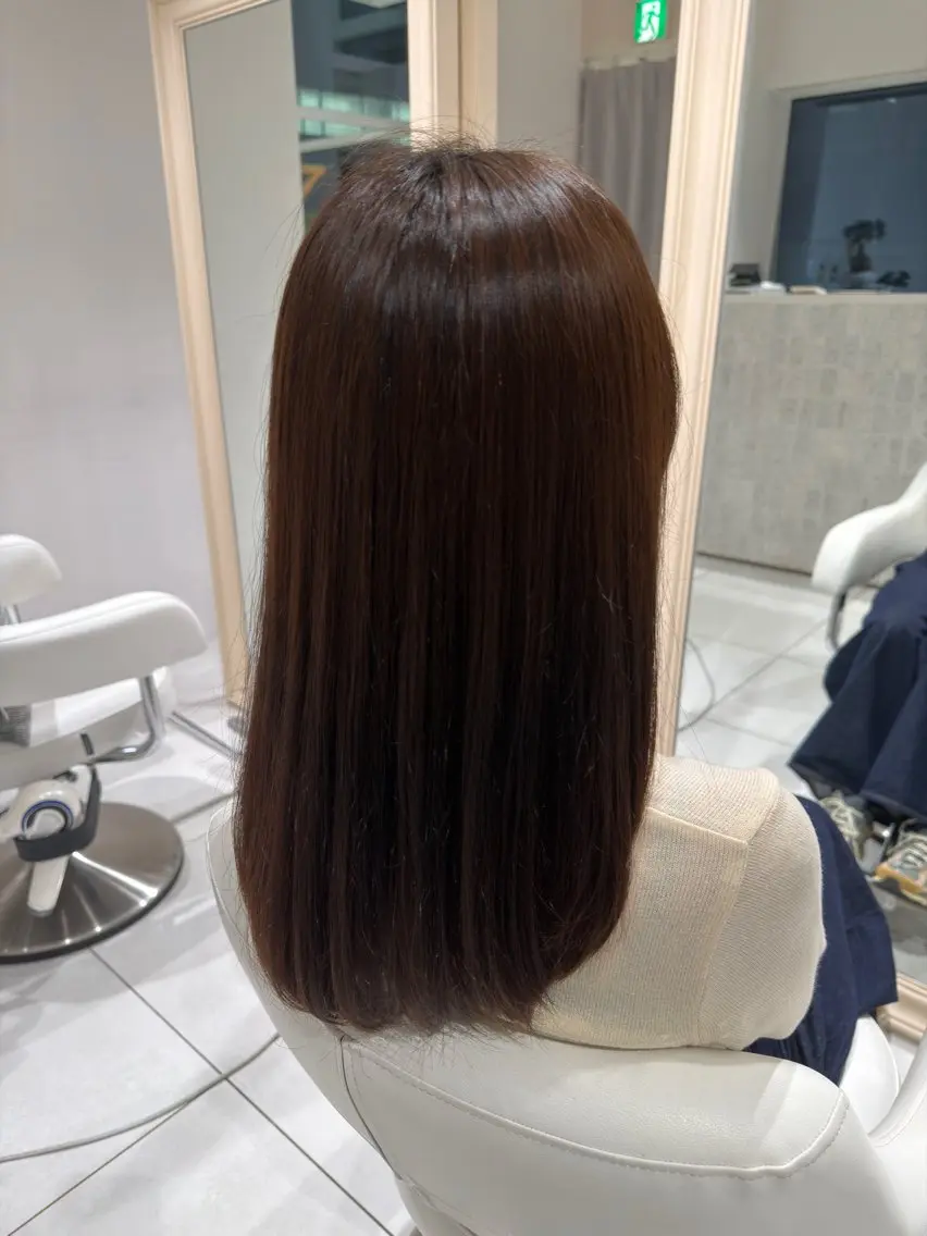 ロング 縮毛矯正 縮毛矯正 ✨縮毛矯正✨/ ✨髪質改善✨こますのヘアスタイル
