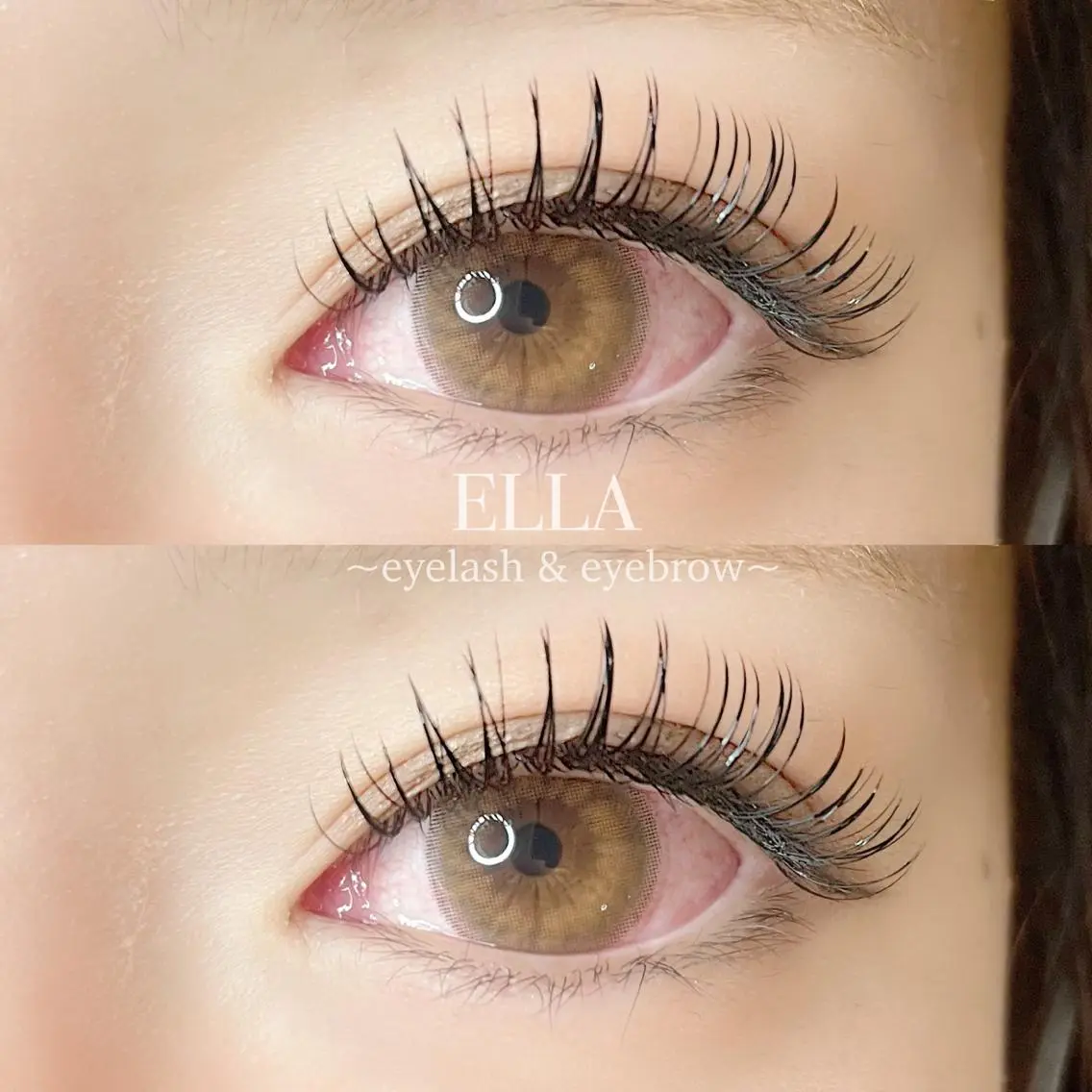 マツエク・マツパ Cカール フラットラッシュ マツエク ELLA 菊地のマツエク・マツパデザイン