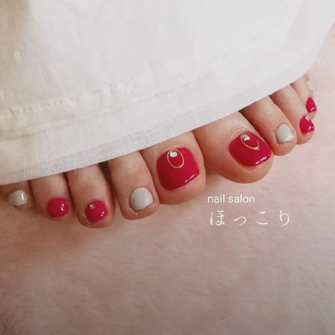ネイル フットネイル ネイルサロンほっこり kanaのネイルデザイン