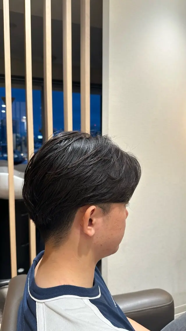 パーマ メンズ 【メンズパーマ】比嘉 啓人のヘアスタイル