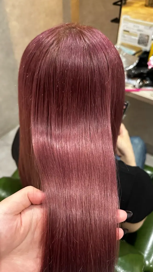 ロング ヘアカラー あやね /名古屋市守山区のヘアスタイル