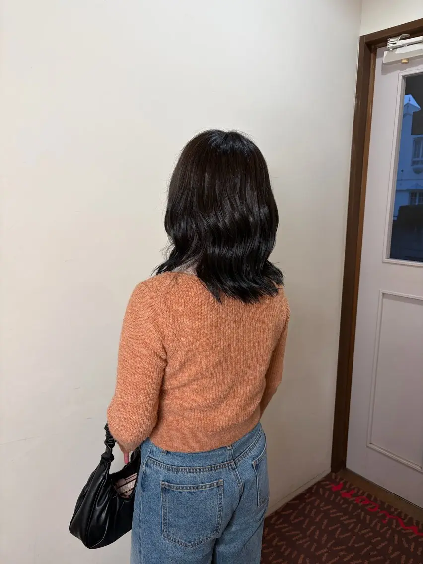 ミディアム カラー 高橋 七海のヘアスタイル