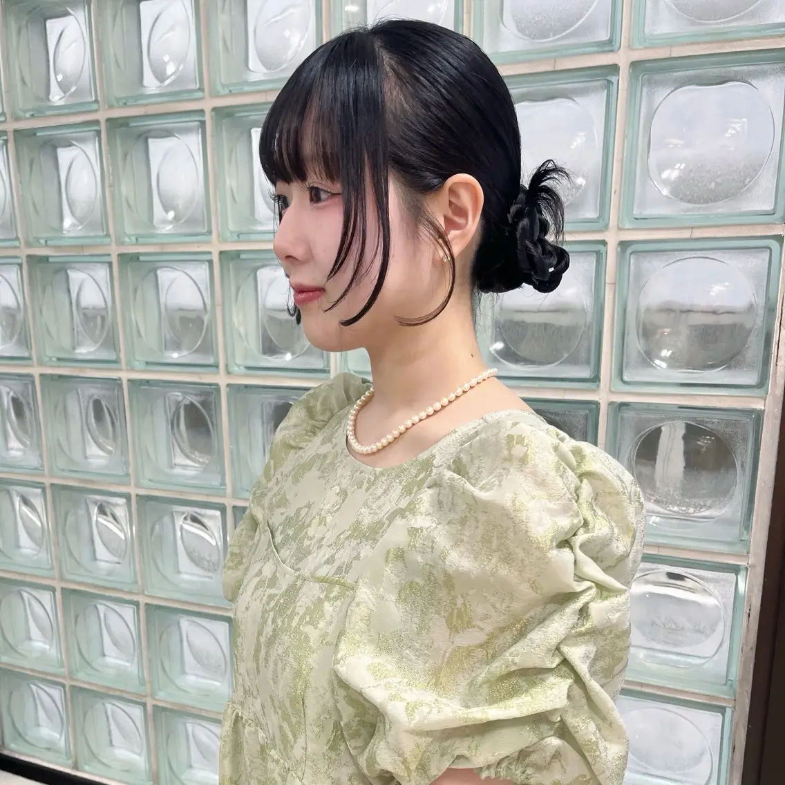 ヘアアレンジ ヘアセット 広香🪽ハイトーン/ レイヤー/ヘアセットのヘアスタイル