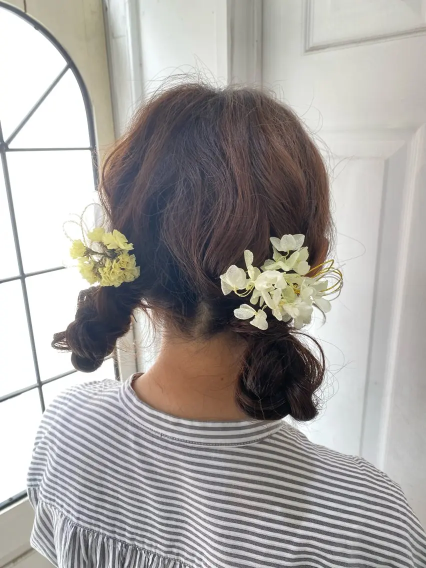 ヘアアレンジ uros.中目黒 moekaのヘアスタイル