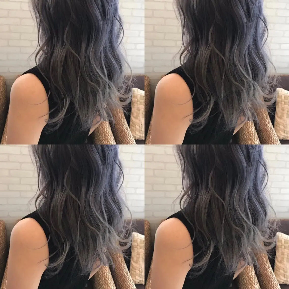 ロング カラー ヘアカラー トリートメント 浅川 実行のヘアスタイル