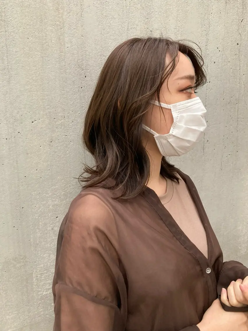 ミディアム カット トリートメント 鈴木 涼太のヘアスタイル