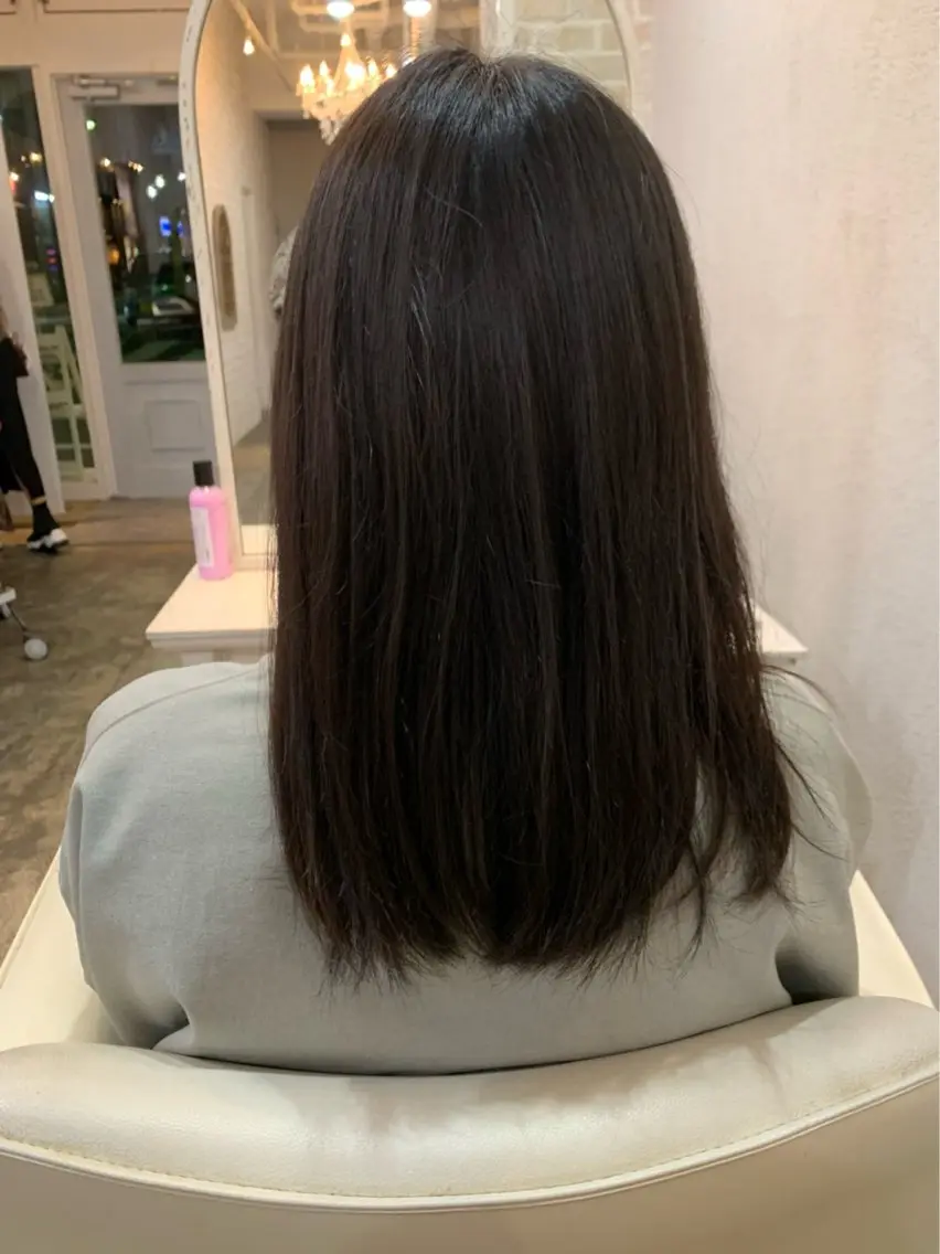 ロング カラー 山﨑彩乃 🫧 髪質改善✨️のヘアスタイル