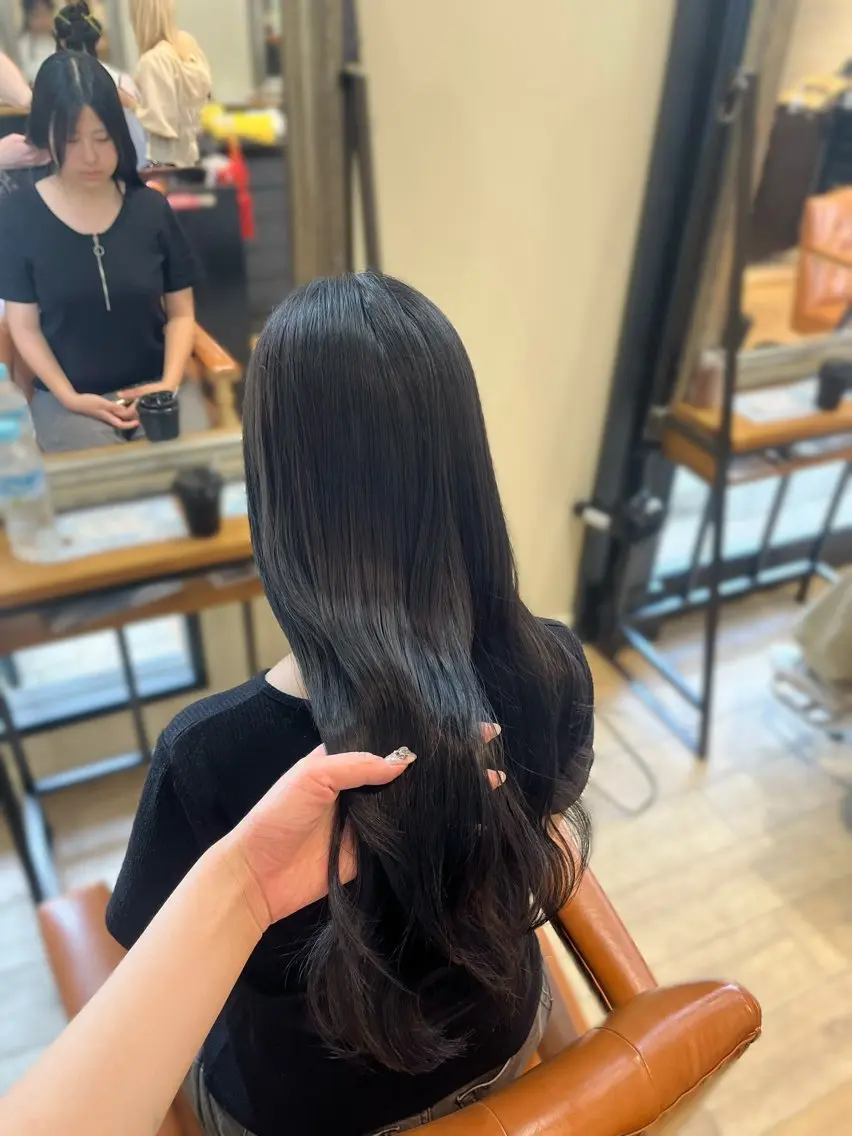 ロング ヘアカラー トリートメント みゆ/ カラーリスト🎀のヘアスタイル