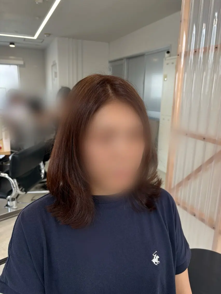 カラー カット ヘアカラー elk まな🐈⬛🎀のヘアスタイル