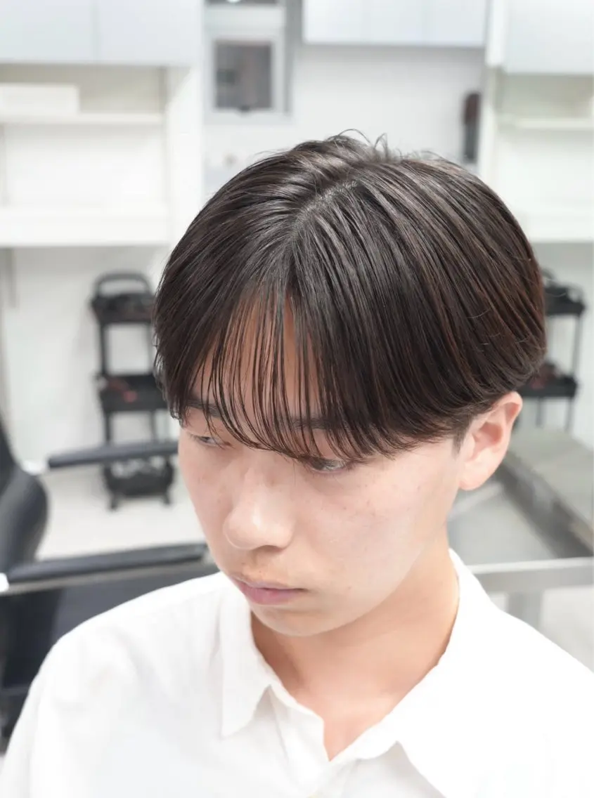 パーマ ヘアアレンジ メンズ 縮毛矯正 カット 縮毛矯正 (メンズ特化)AKI /古本晃大のヘアスタイル