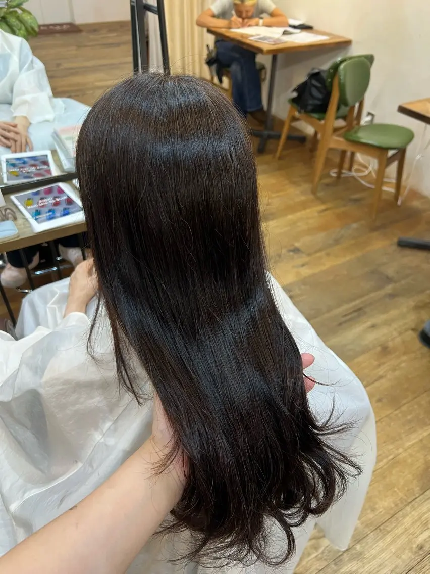ロング ヘアカラー トリートメント るあ/カラー /トリートメント🫧のヘアスタイル