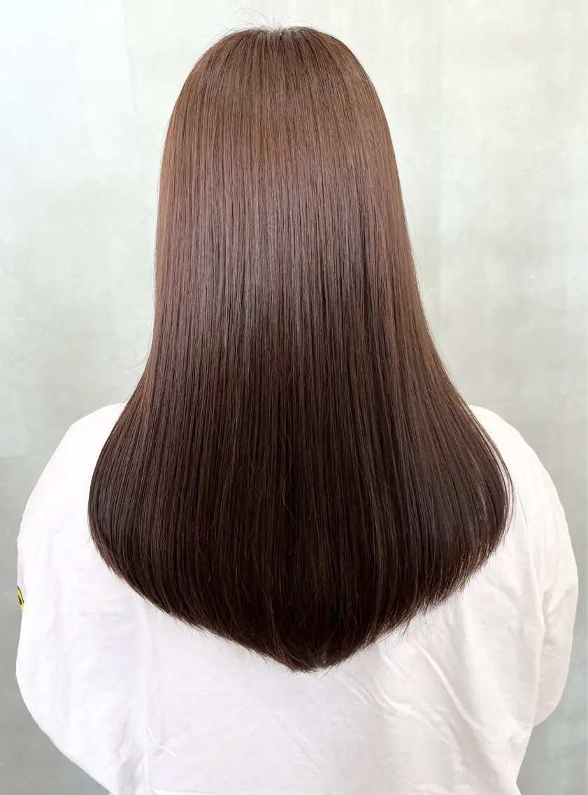 ロング カラー 林 和香菜のヘアスタイル