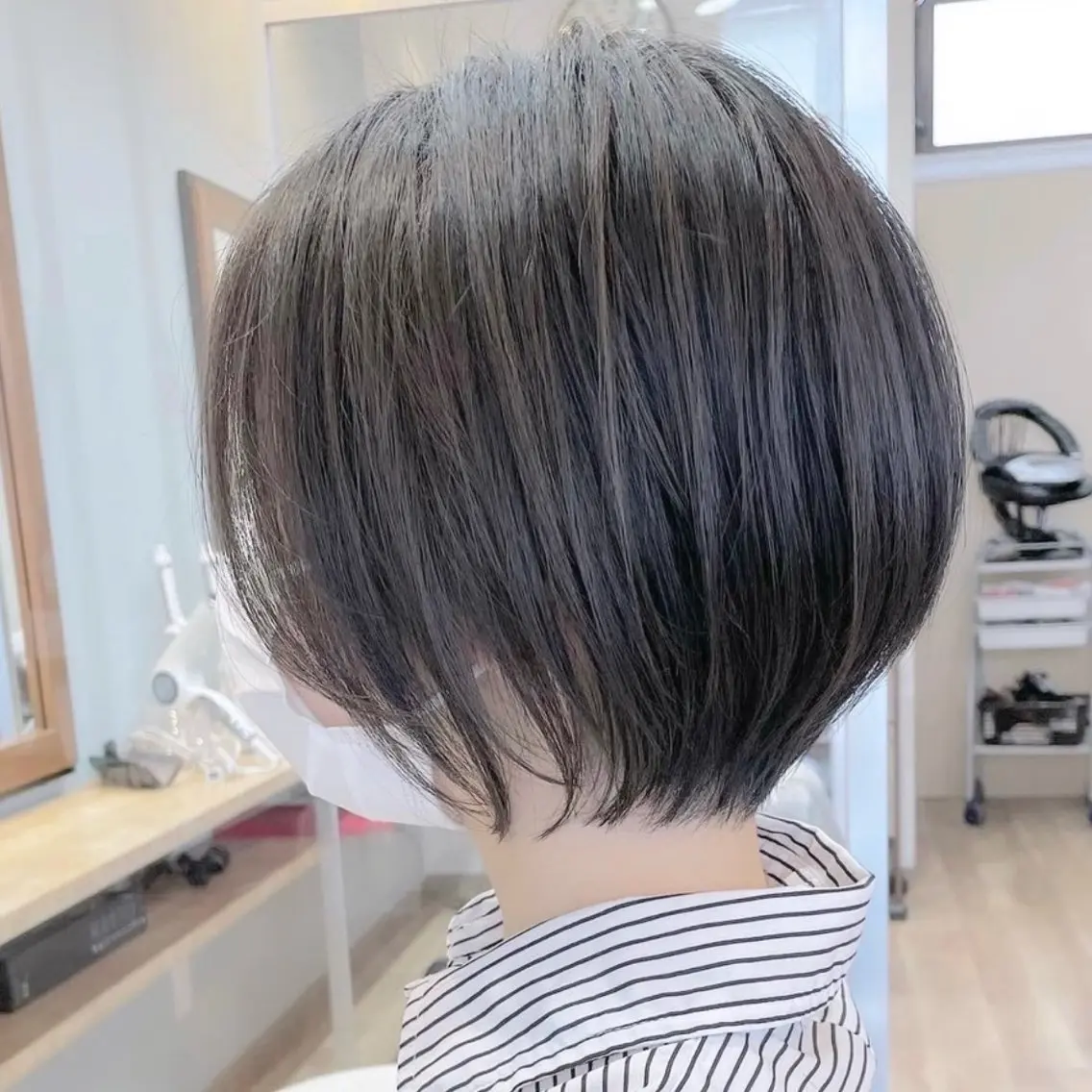 ショート カラー カット ヘアカラー 縮毛矯正 トリートメント 【渋谷】ボブ・ レイヤーボブ特化✂︎のヘアスタイル