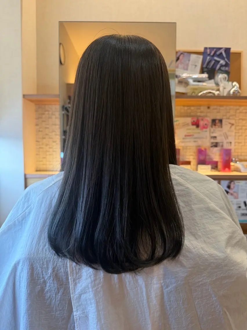 カラー 熊谷 こころのヘアスタイル