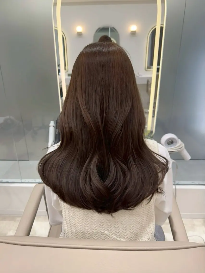 【期間限定🩵】カット＋透明感カラー＋ケラチントリートメントの写真