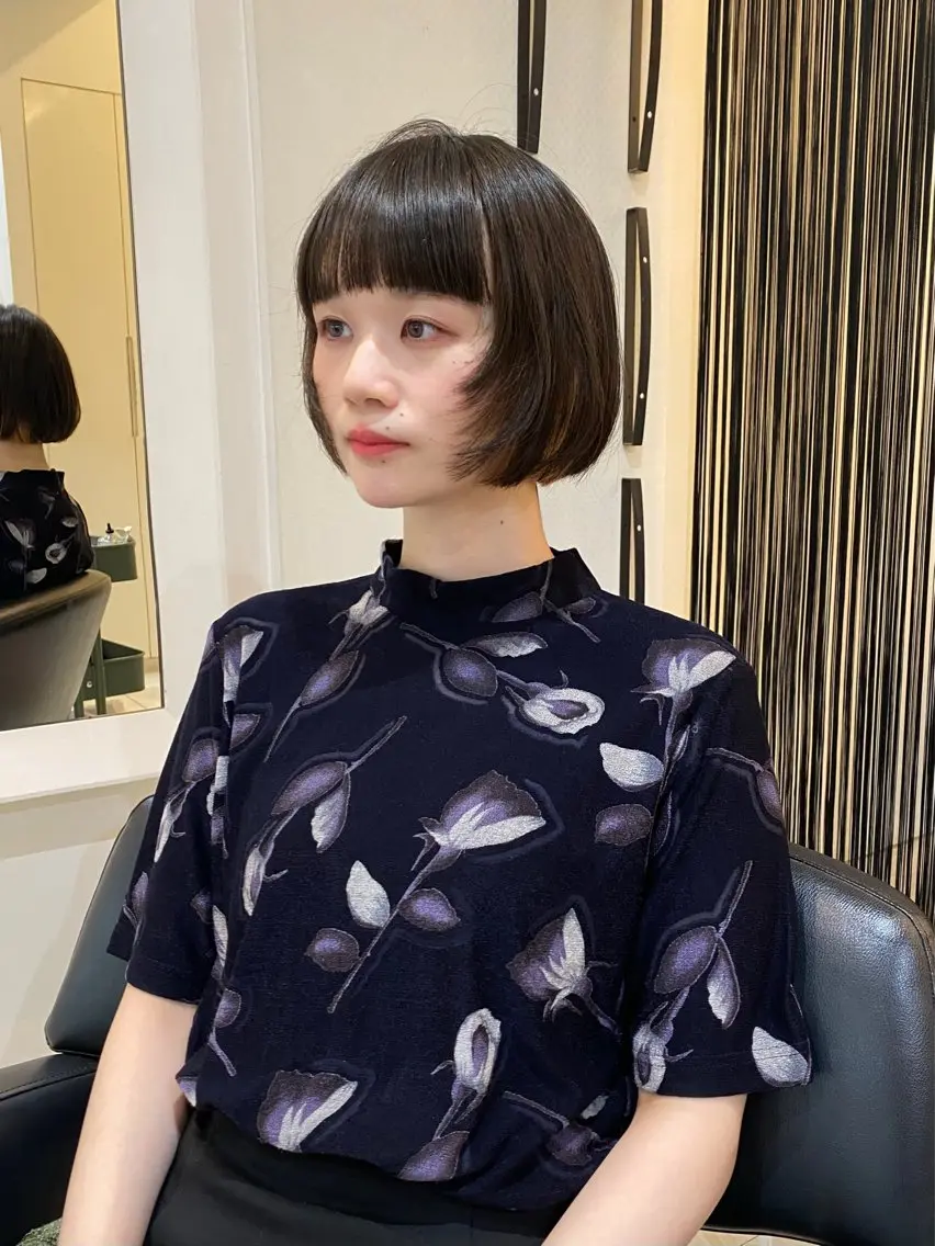 ショート カラー カット ヘアカラー トリートメント mai / linoah˚✧のヘアスタイル