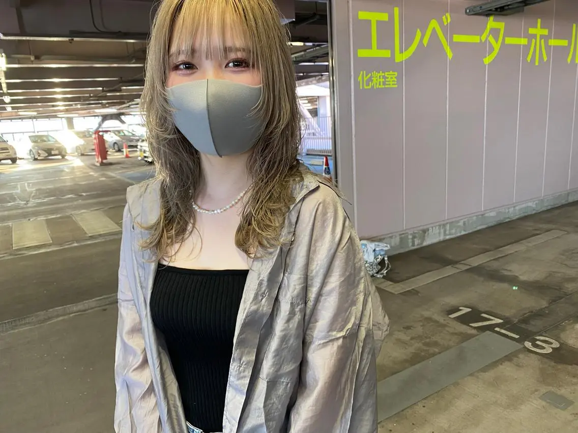ミディアム ウルフカット 武内 凌レイヤーカット🐺のヘアスタイル