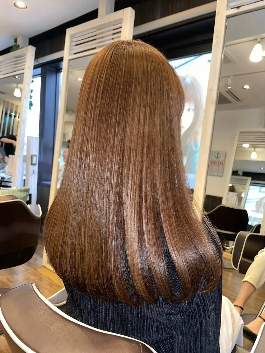 ロング カラー ♱·༝ホノカ.⋆♱【 艶髪/透明感カラー】のヘアスタイル