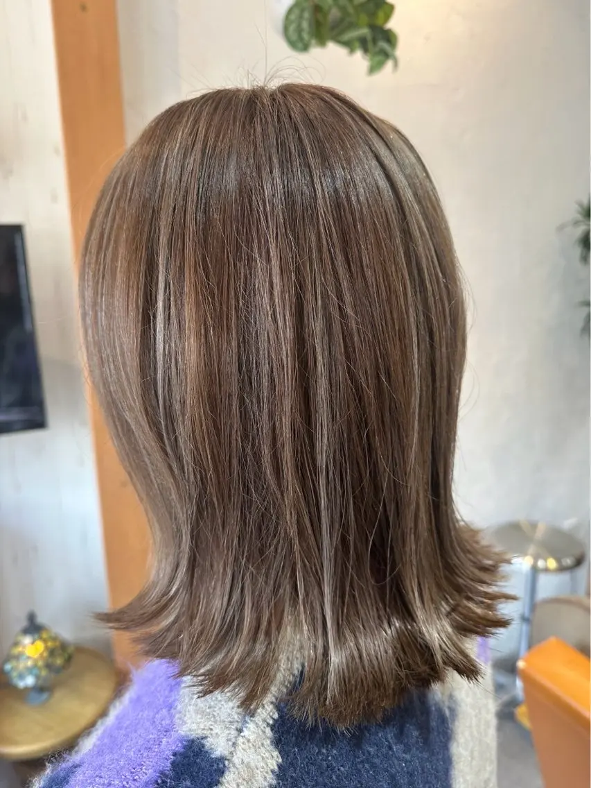 カラー 🪻二宮俊レディー モデル縮募集🪻のヘアスタイル